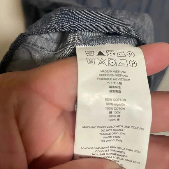 Micheal Kors casual men’s button down long sleeve shirt - Picture 4 of 4